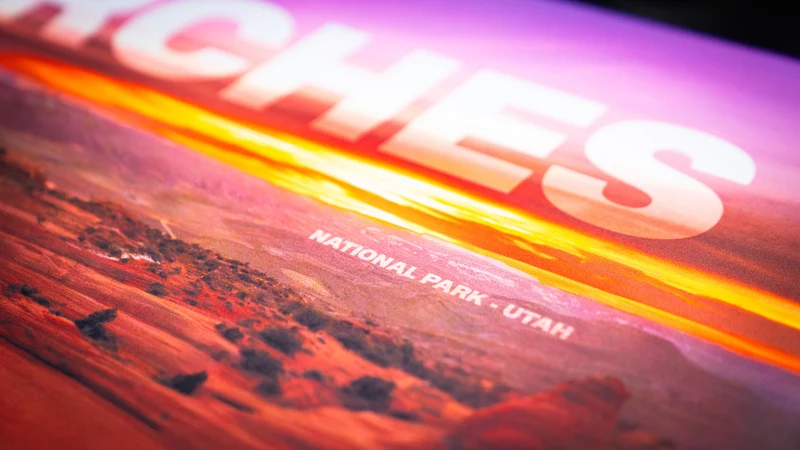 "Arches National Park" — America 250 Deskmat