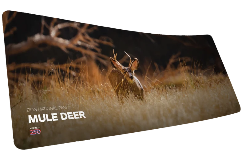 "Mule Deer America 250 Animal Collection" — Animals Deskmat