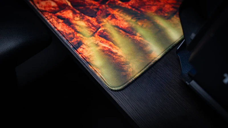 "The Doorcamper / Angle 3" — Rackpog Deskmat