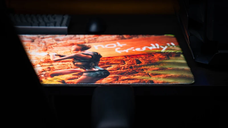 "The Doorcamper / Angle 3" — Rackpog Deskmat