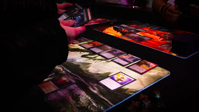 "Forsaken Swamp" — Fallen Lands Playmat by Carlos Balarezo