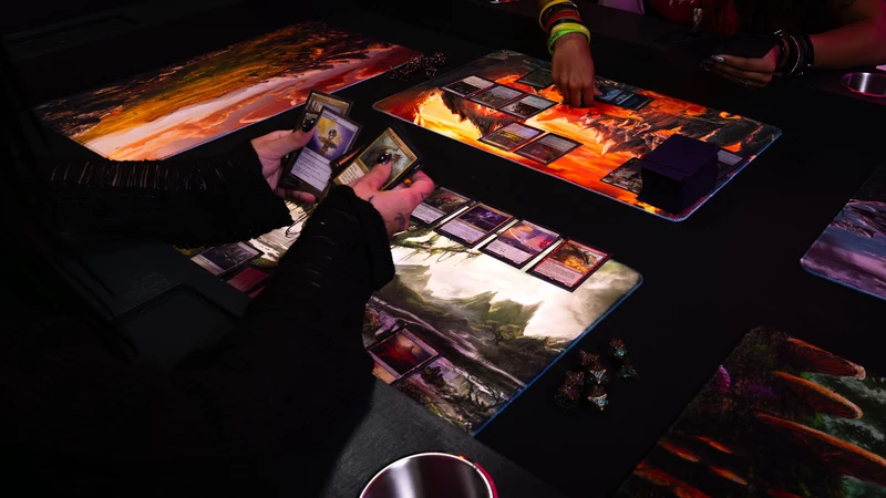 "Forsaken Swamp" — Fallen Lands Playmat by Carlos Balarezo