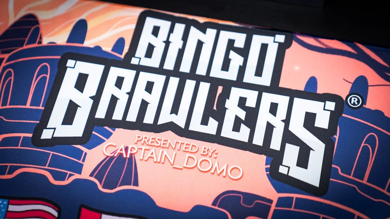 "Bingo Brawlers" — Captain Domo Deskmat