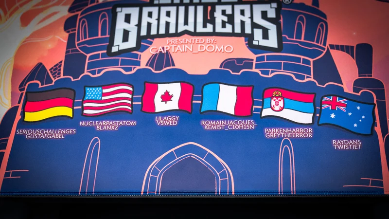 "Bingo Brawlers" — Captain Domo Deskmat