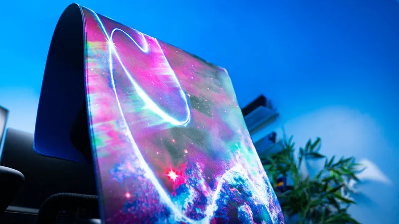 "Cosmic TV" — ApolloTV Deskmat