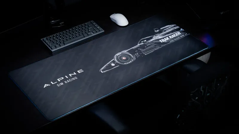 "A526" — Alpine Sim Racing Deskmat