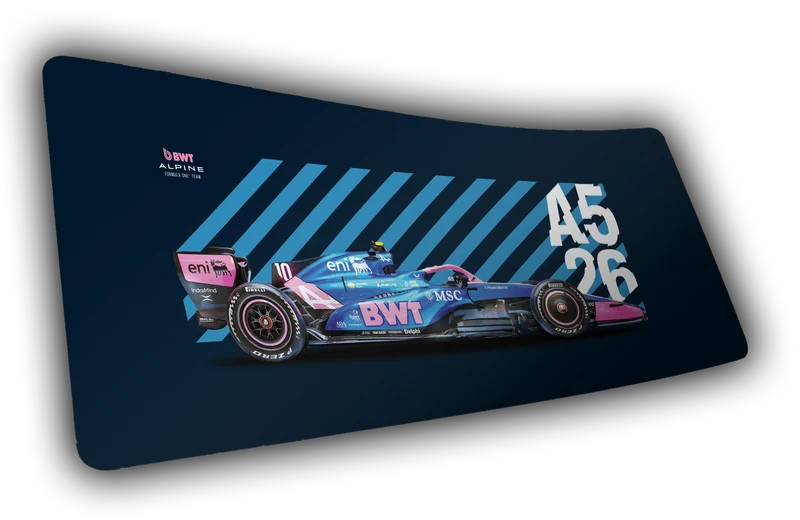 "A526" — BWT Alpine F1 Deskmat