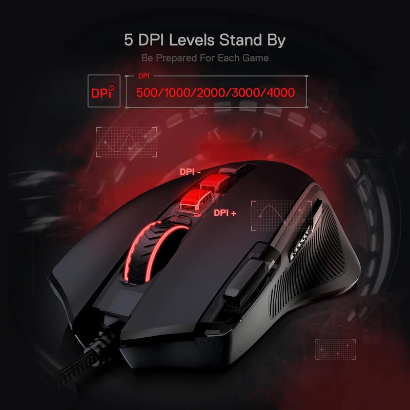 (Open-box) PREDATOR M612, Black