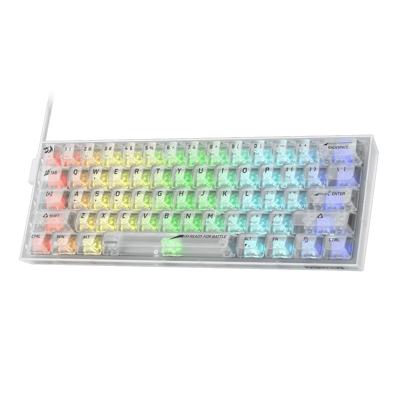 (Open-box) FIZZ K617 SE Full-Transparent Mechanical Keyboard
