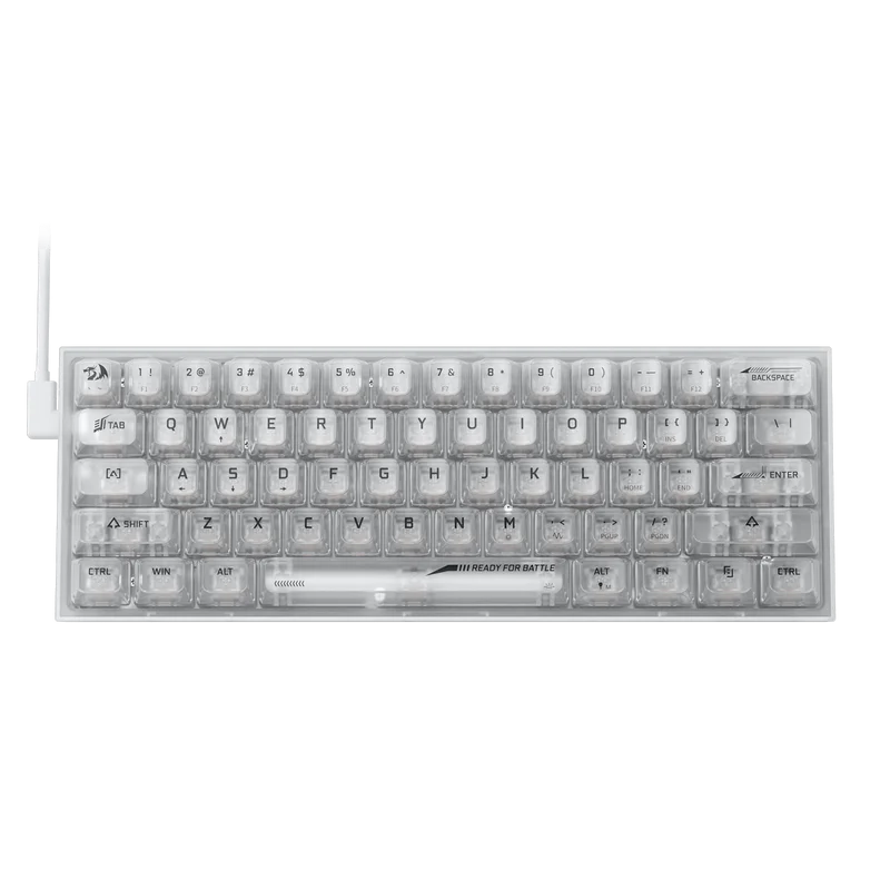 (Open-box) FIZZ K617 SE Full-Transparent Mechanical Keyboard