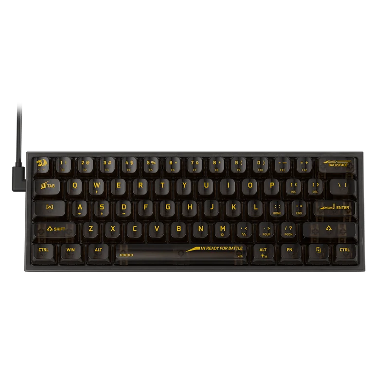 (Open-box) FIZZ K617 SE Full-Transparent Mechanical Keyboard