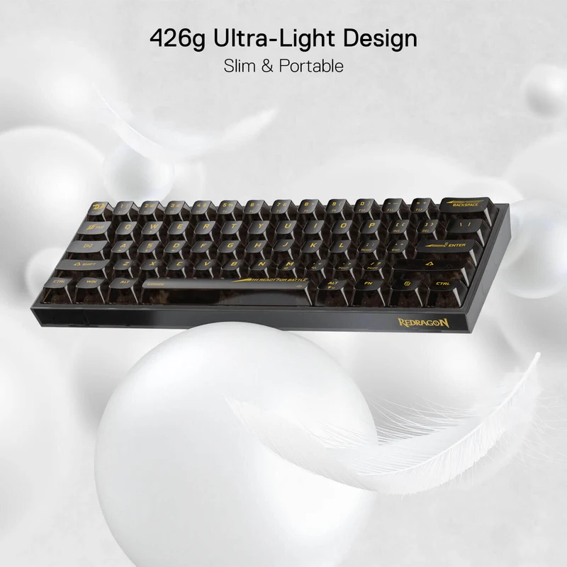 (Open-box) FIZZ K617 SE Full-Transparent Mechanical Keyboard