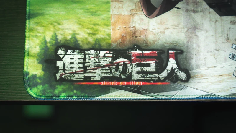 "Scouts Advance" — Attack on Titan Deskmat