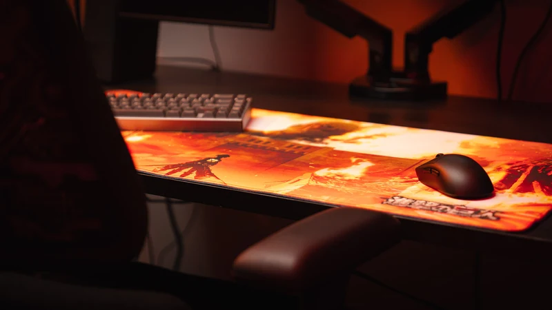 "The Colossals Arrival" — Attack on Titan Deskmat