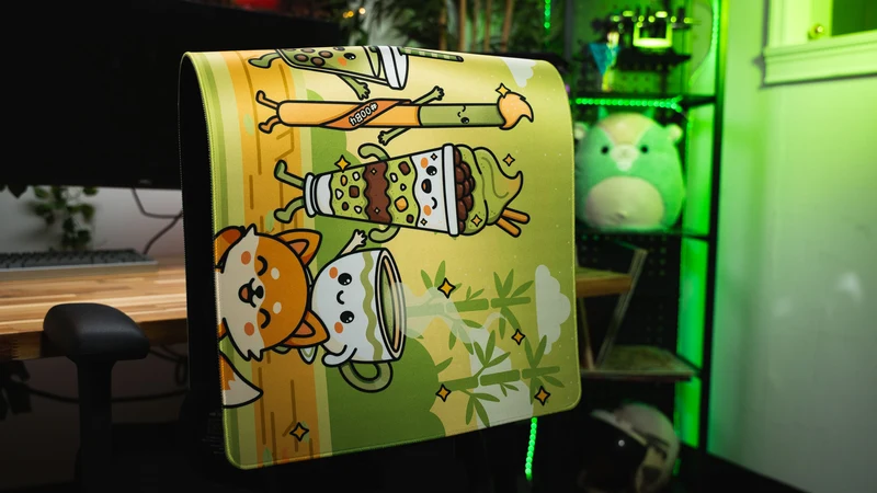 "Sip Cult" — Kawaii Deskmat