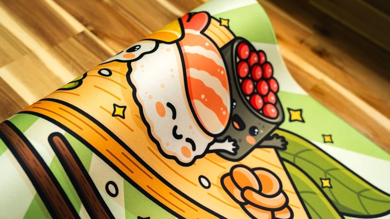 "Roll Call: Zen" — Kawaii Deskmat