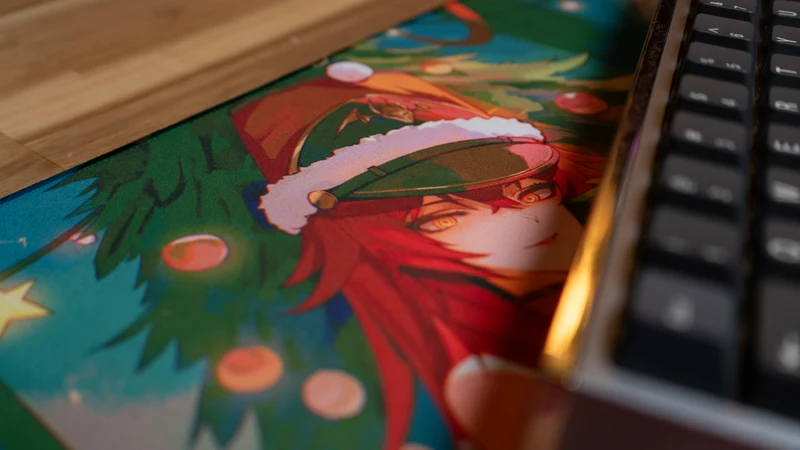 "A Zen Christmas" — Zentreya Deskmat