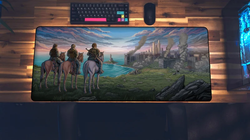 "Lighthouse" — SheefGG Deskmat