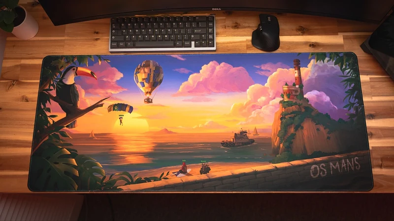 "Os Mans" — Signature Deskmat