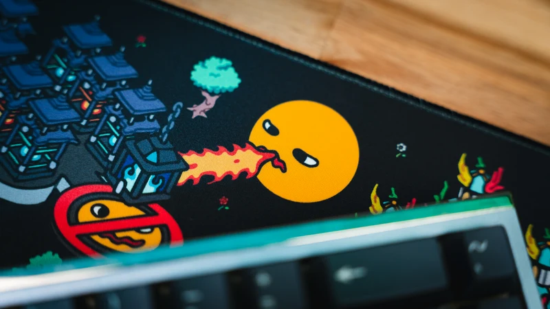 "Builders Playground v.3" — Linkzzey Deskmat