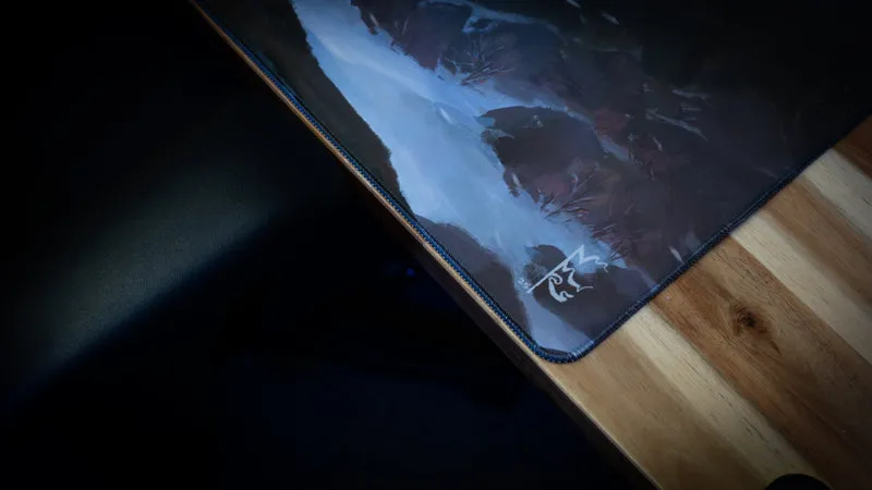 "Snow Squall" — Epic Desk Originals Deskmat