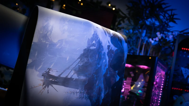 "Snow Squall" — Epic Desk Originals Deskmat