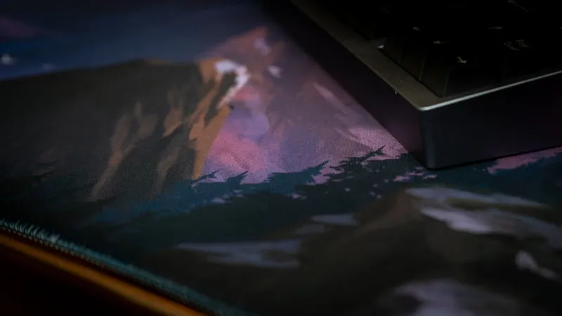 "Mountainside" — Willjum Deskmat