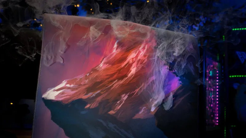 "Mountainside" — Willjum Deskmat