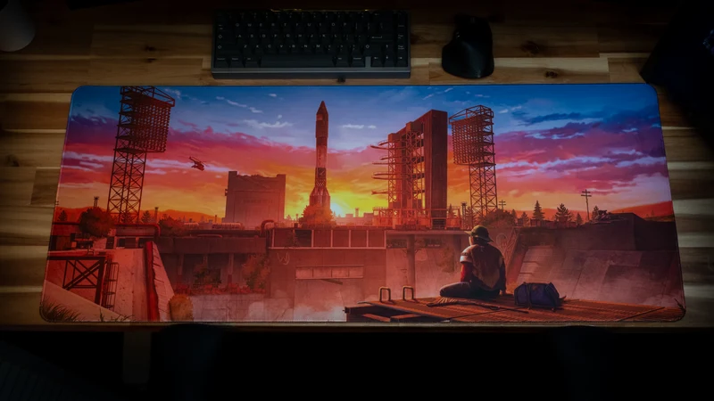 "Sunrise" — Willjum Deskmat