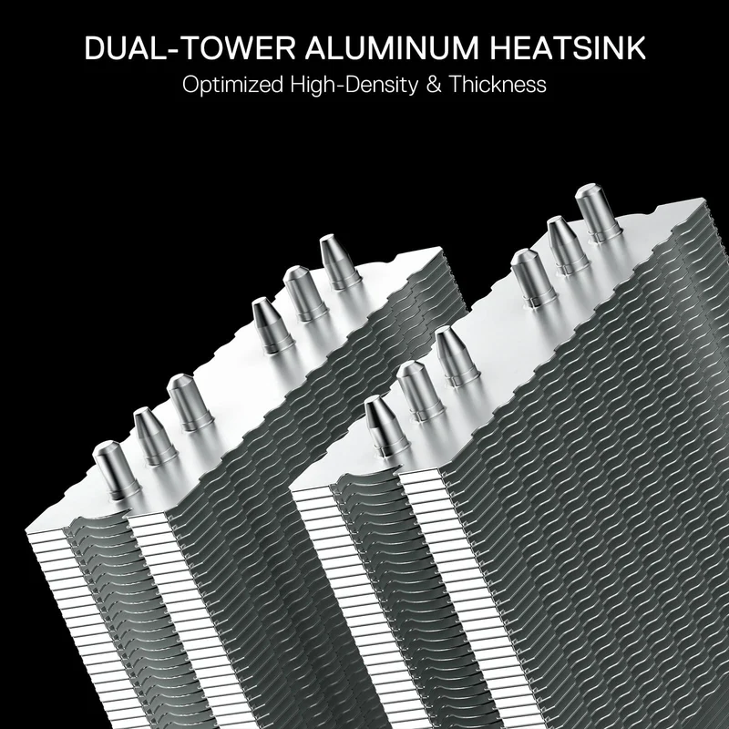 HODUR C218 ARGB Dual Tower CPU Air Cooler
