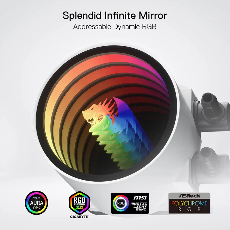 ARGB All-in-one AIO Liquid CPU Cooler