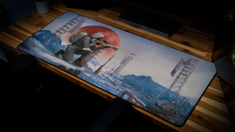 "Sniper's Paradise" — hJune Deskmat