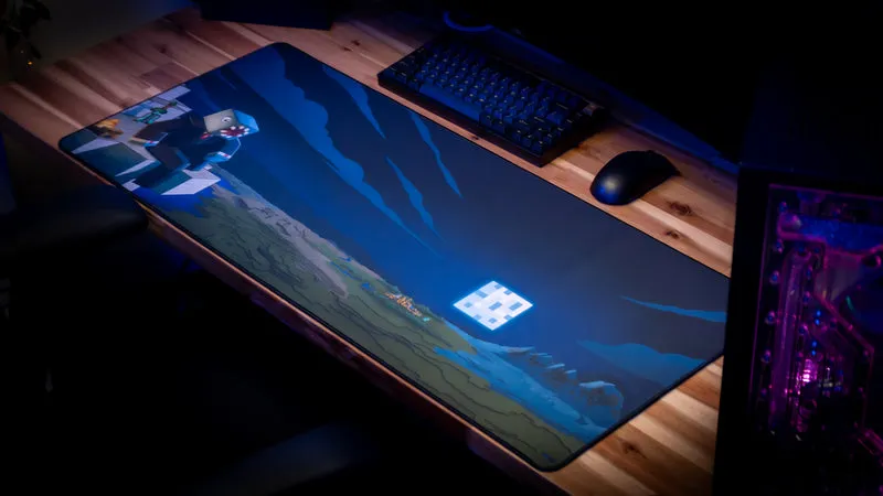 "Lookout - Night" — That Chief Guy Deskmat