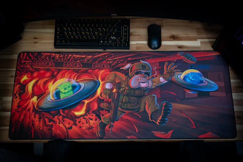"BigDawg" — Fragas Deskmat