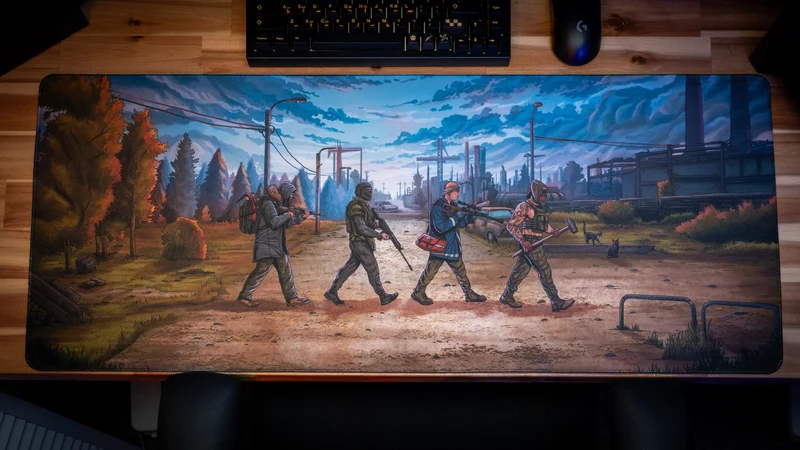 "Road to Customs / Kilmov Street" — Sheef Deskmat