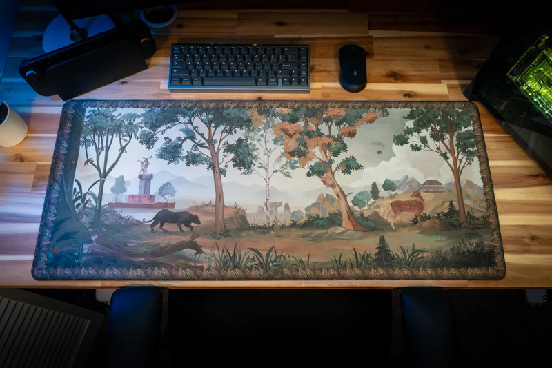 "The Sanctuary" — Frost Deskmat