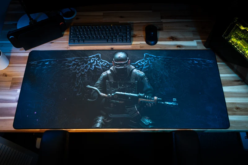 "The Guardian" — Frost Deskmat