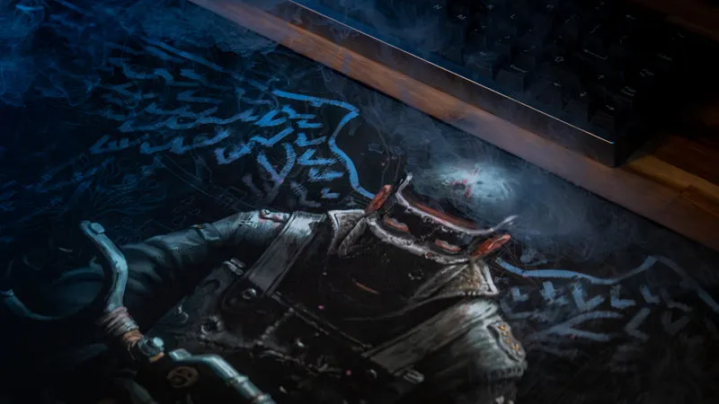 "The Guardian" — Frost Deskmat