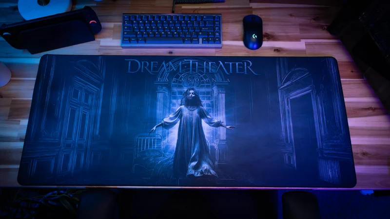 "Lucid Descent" — Dream Theater Deskmat