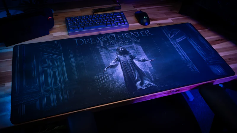 "Lucid Descent" — Dream Theater Deskmat