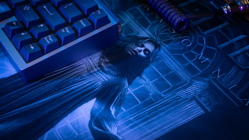 "Lucid Descent" — Dream Theater Deskmat