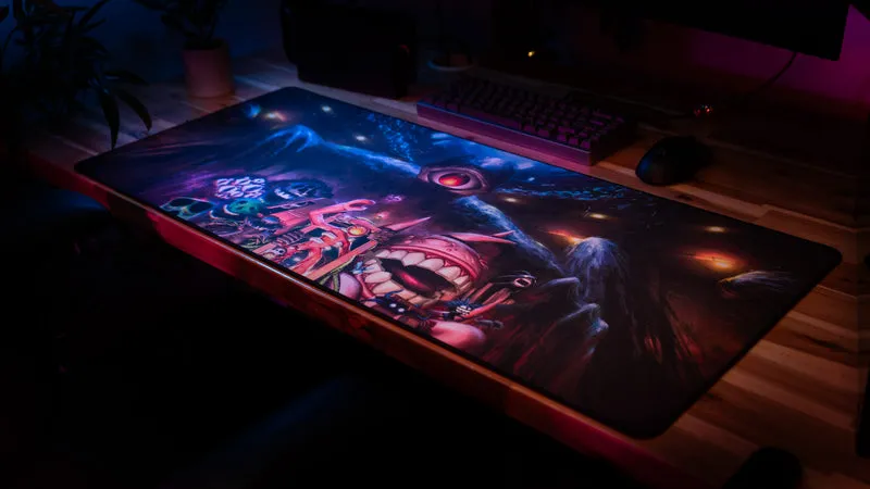 "Under the Guiding Light" — Doors Deskmat