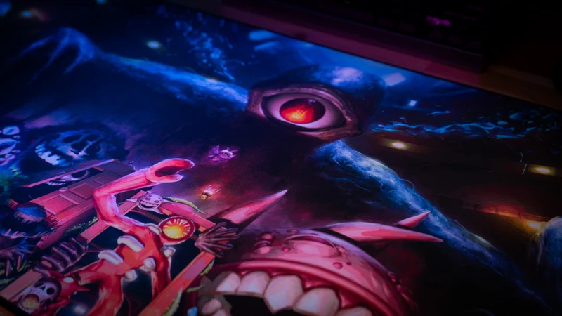 "Under the Guiding Light" — Doors Deskmat