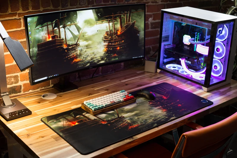 "Buccaneer Battle" II — Epic Desk Originals Deskmat