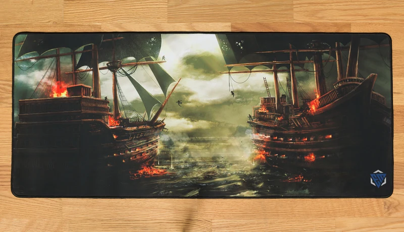 "Buccaneer Battle" II — Epic Desk Originals Deskmat