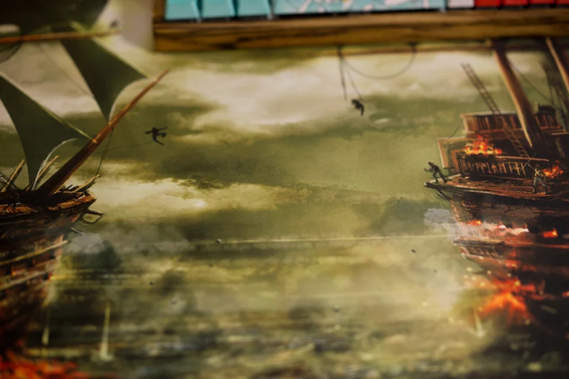 "Buccaneer Battle" II — Epic Desk Originals Deskmat