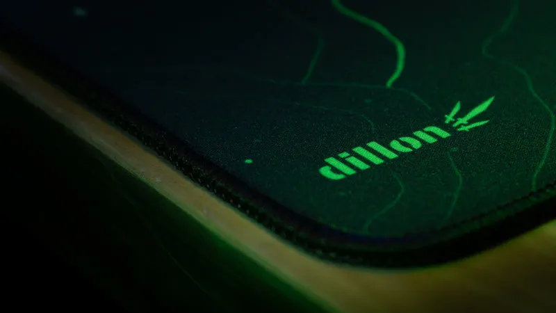 "Forest Frequency" — Dillon Deskmat