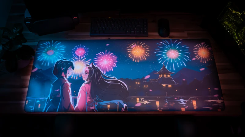 "Festival" — Rev x Strawb Deskmat
