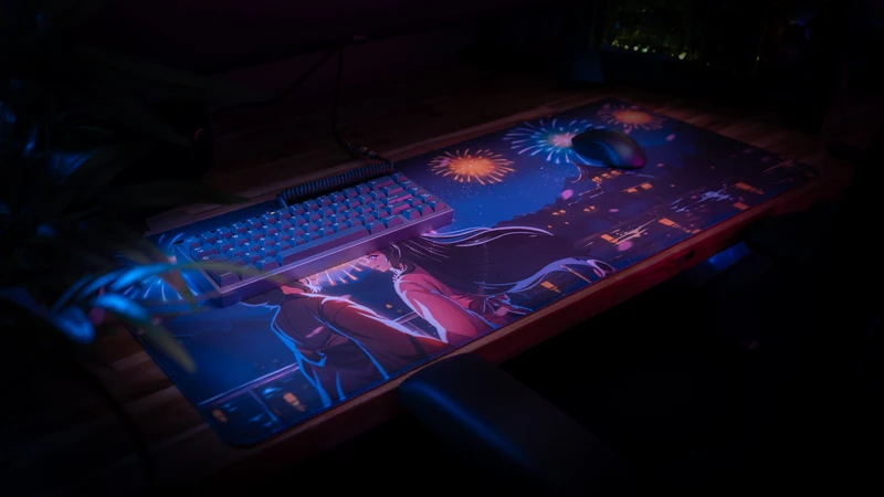 "Festival" — Rev x Strawb Deskmat