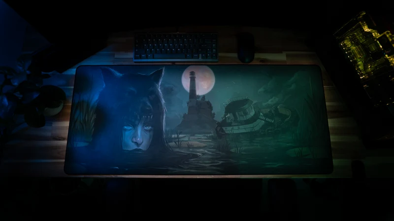 "Dead Tide" — LilMsLilith Deskmat